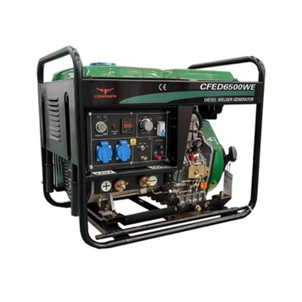 موتور برق و جوش دیزل استارتی چانگفا CFED6500WE